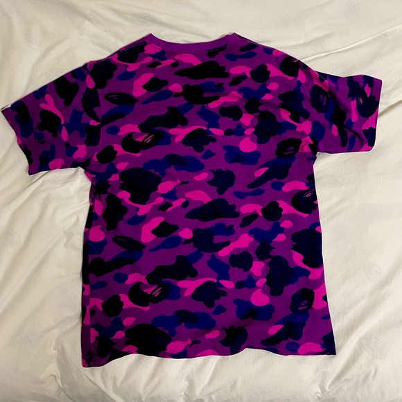 BAPE Color Camo College Tee - Picture 4 of 5